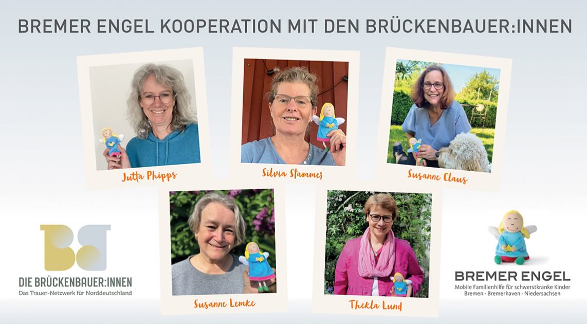 AB SOFORT FÜR DIE ENGEL UNTERWEGS: DIE BRÜCKENBAUER:INNEN 